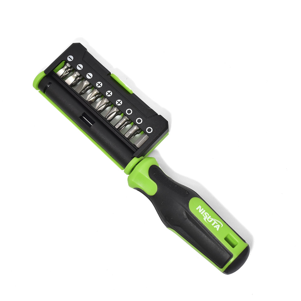 KIT DE DESTORNILLADOR CON PUNTAS INTERCAMBIABLES DE 19 PIEZAS