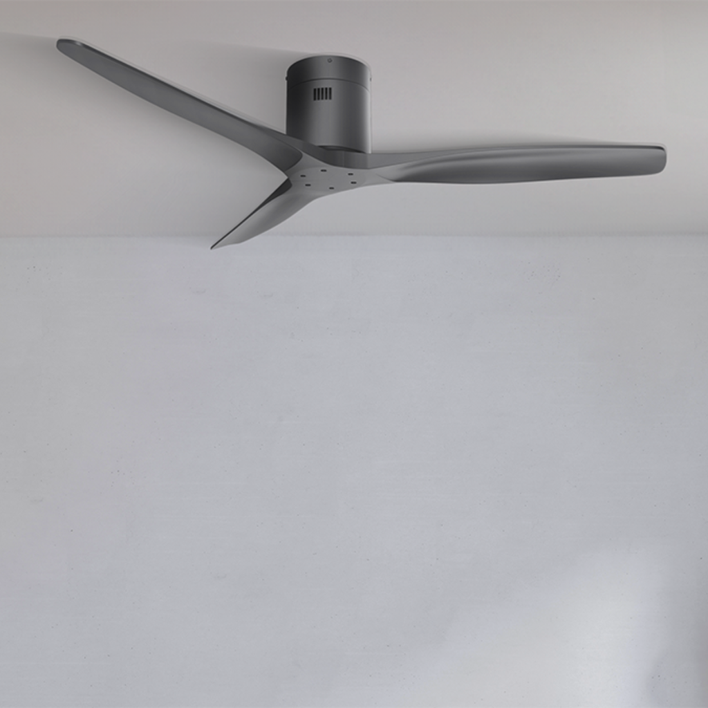 Ventilador Smart Aruba - Diam: 52'' - Motor: DC 40w Negro - Aspas Madera - Negro - Sin Luz