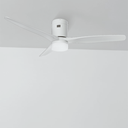 Ventilador Smart Aruba - Diam: 52'' - Motor: DC 40w Blanco - Aspas Madera - Blanco - Con Luz