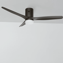 Ventilador Smart Aruba - Diam: 52'' - Motor: DC 40w Negro - Aspas Madera - Negro - Con Luz