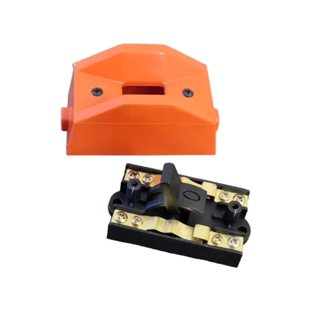 INTERRUPTOR BIPOLAR 20 AMP NARANJA (1001)