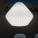 Lámpara colgante Pear 50cm blanco