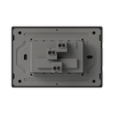 TOMACORRIENTE DOBLE MILAN GRIS MACROLED, AC 250V, 10A MAX. BASTIDOR METALICO