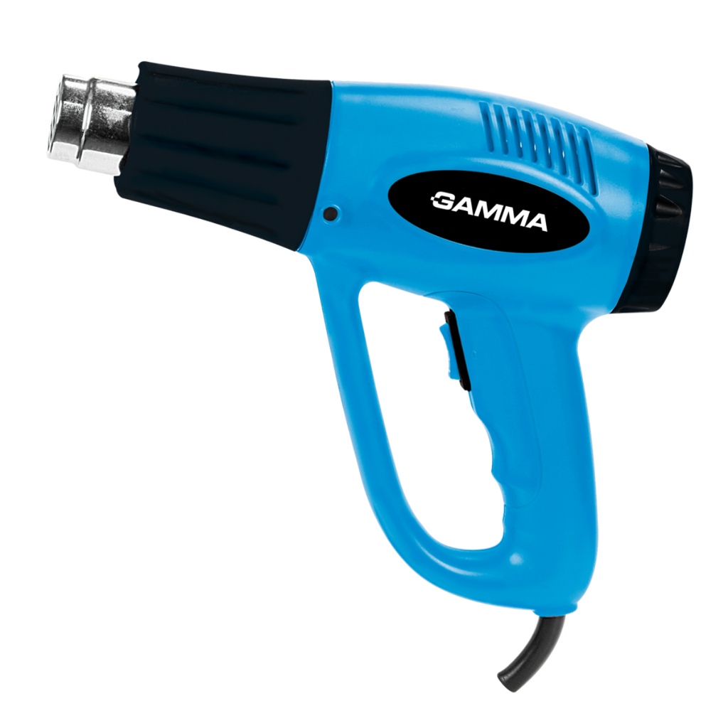 Pistola de calor en KIT 200W  | 250-550 L/min | 300ºC - 500ºC con maletin y accesorios