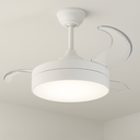 Samoa Motor Blanco Aspas Blanco con luz  Diam. 42"