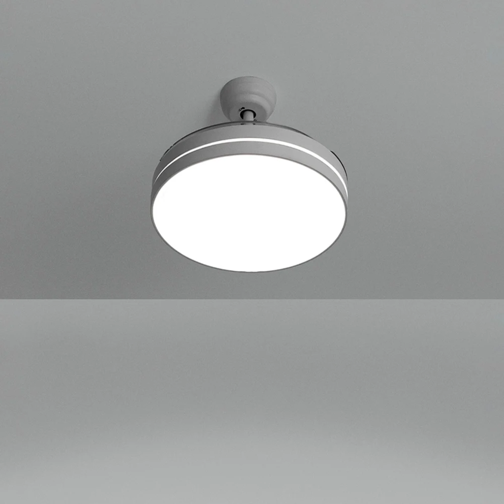 Samoa Motor Blanco Aspas Blanco con luz  Diam. 42"