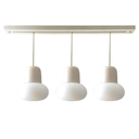 LAMPARA COLGANTE LUMUNA TX3 BARRAL BLANCO - PF