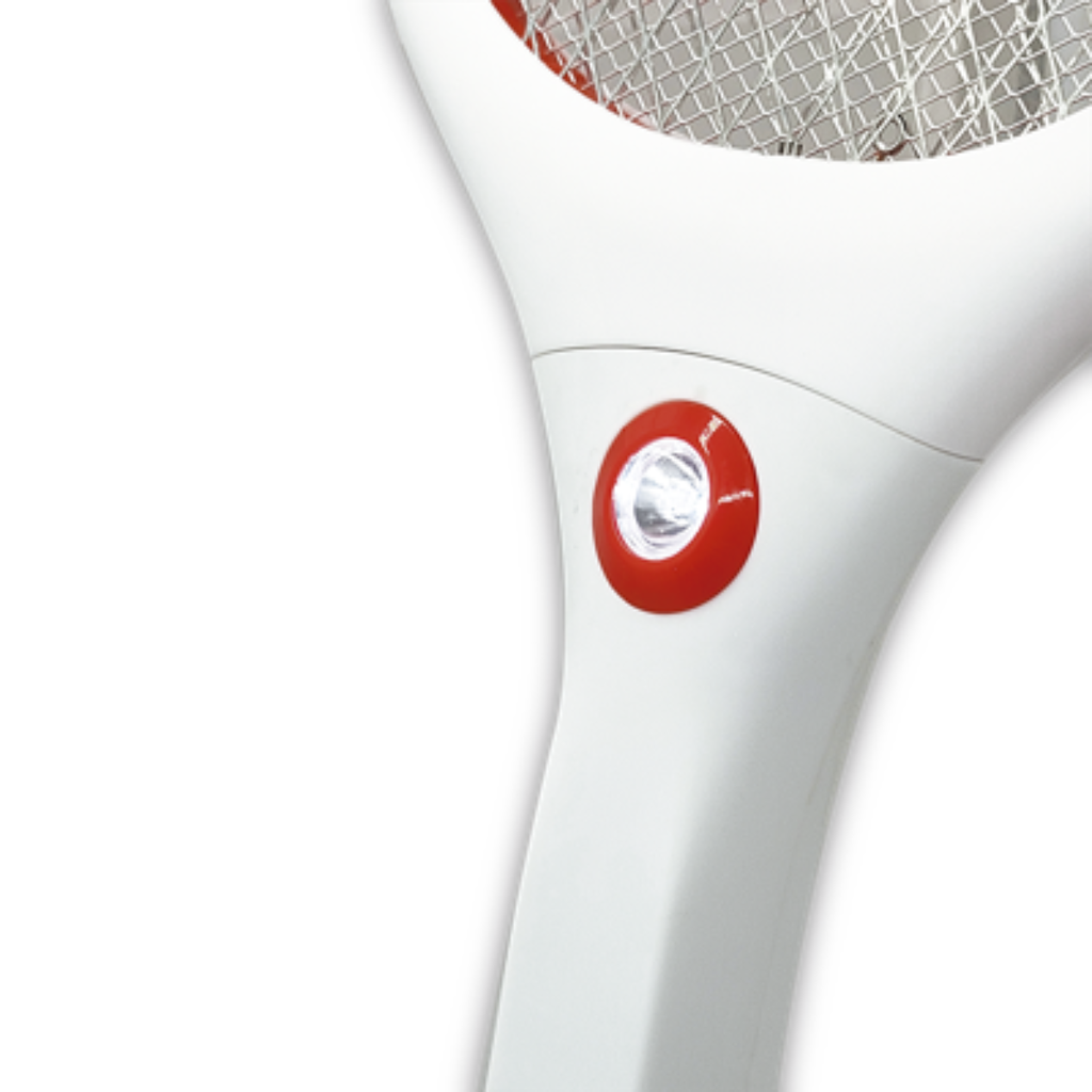 MATA INSECTOS ELÉCTRICOS - 3W - 5V - Red insectocutora 2.000V - Función Raqueta