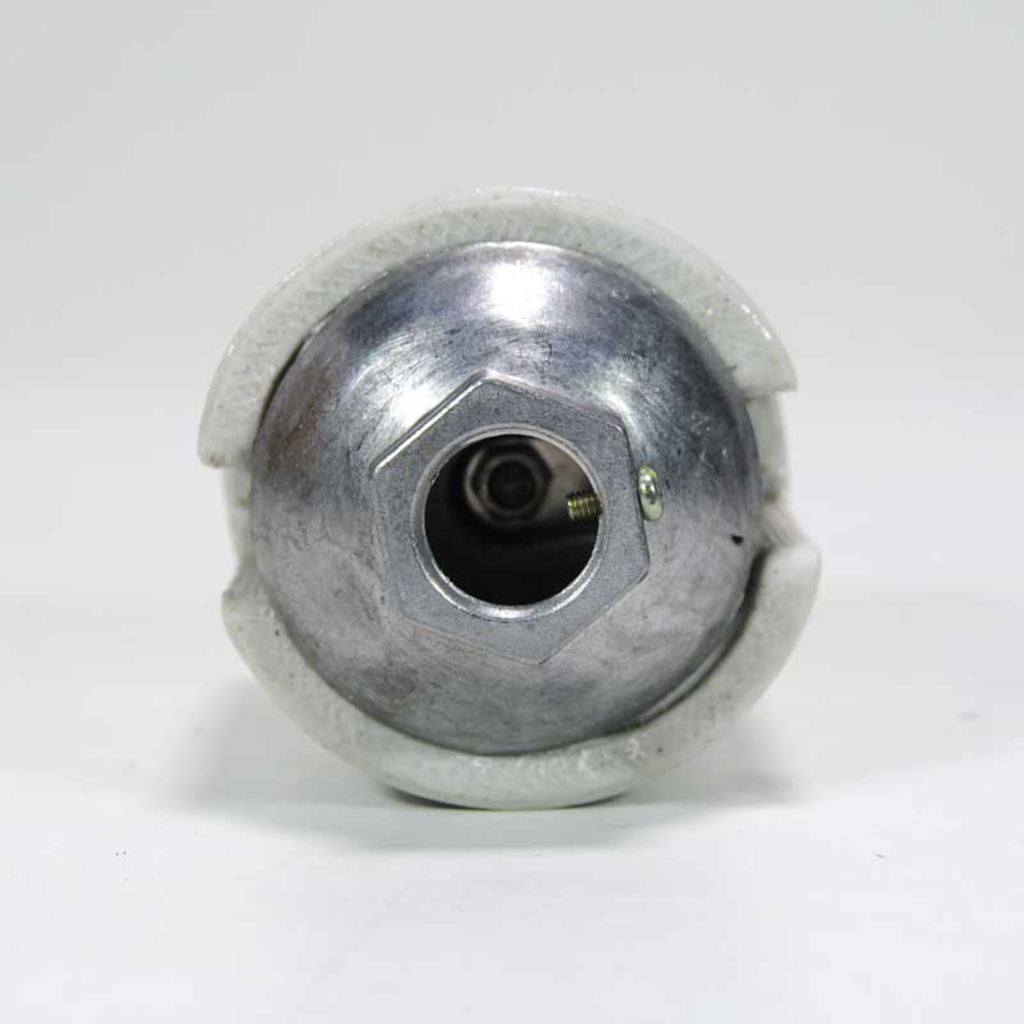 PORTALÁMPARA ARMADO E27 CON CASQUILLO DE ALUMINIO DE 5/8