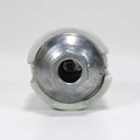 PORTALÁMPARA ARMADO E27 CON CASQUILLO DE ALUMINIO DE 5/8
