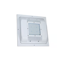 Embutido Flash Lumenac para estacion de servicio en inyeccion de aluminio con marco 120W