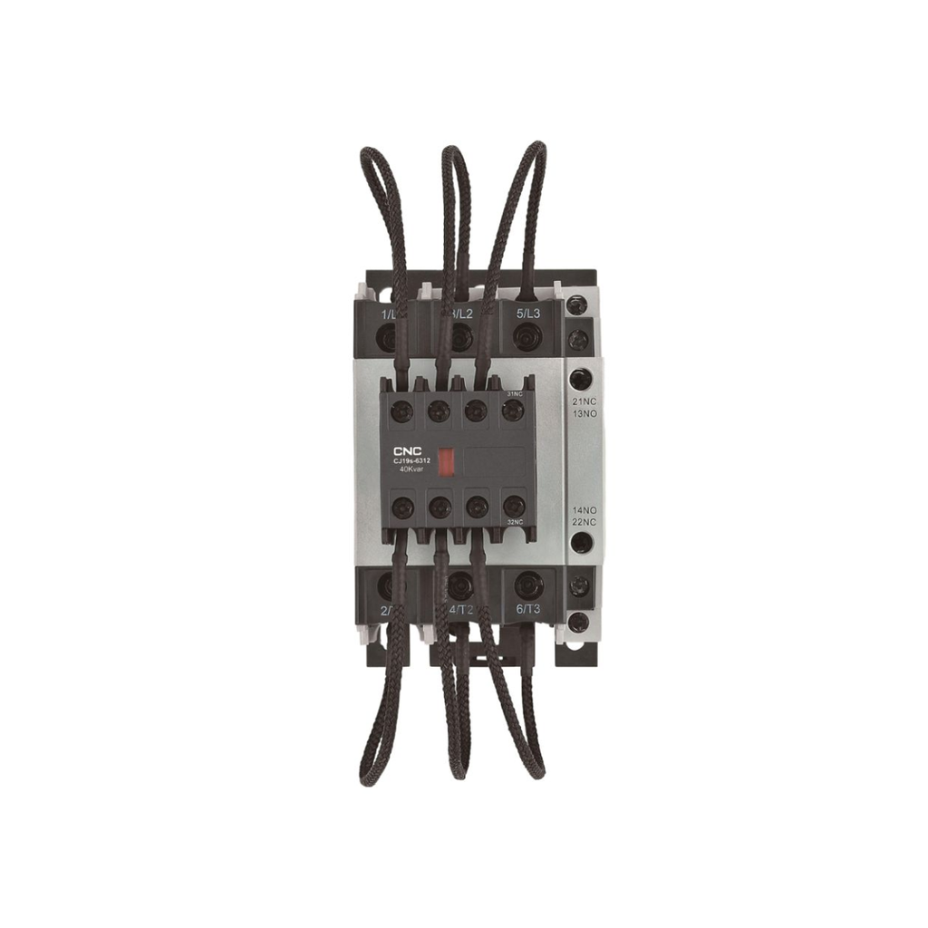 Contactor p/Capacitor 60 kVAr 400v + Auxiliar 1NA+2NC Bobina 220v