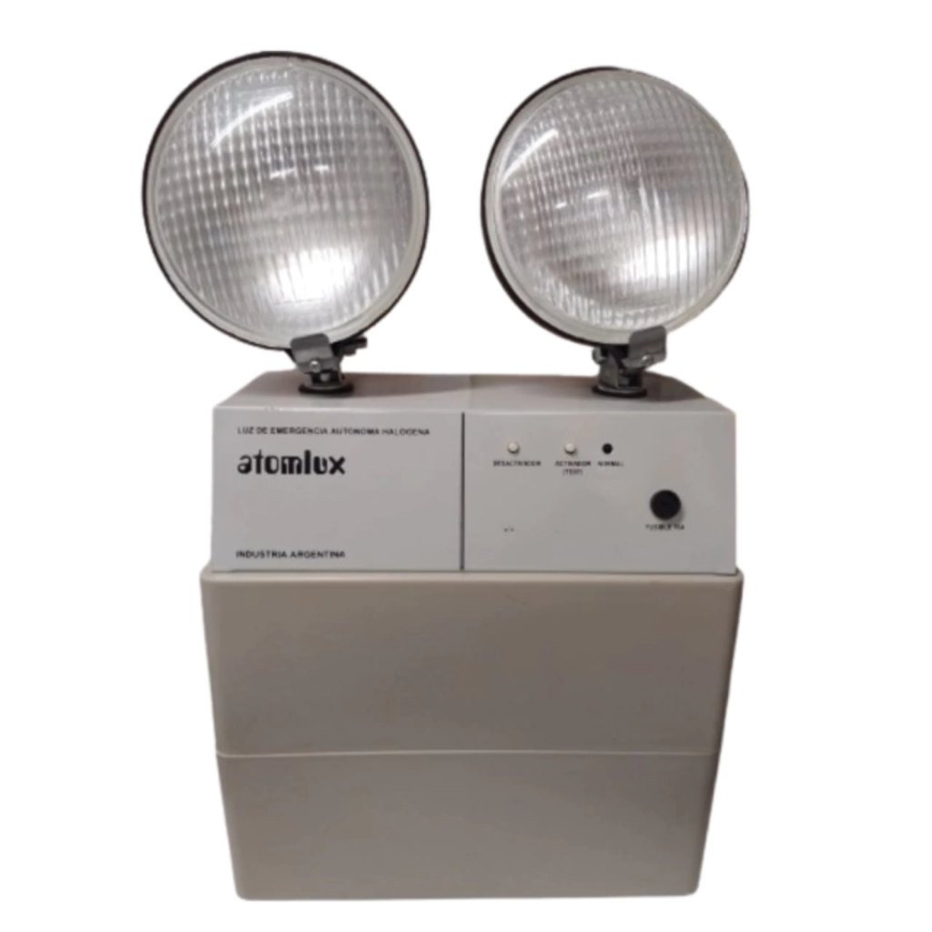 Dis-ATOMLUX 8090 CENTRAL 2 FAROS 55W Y BATERIA 5HS