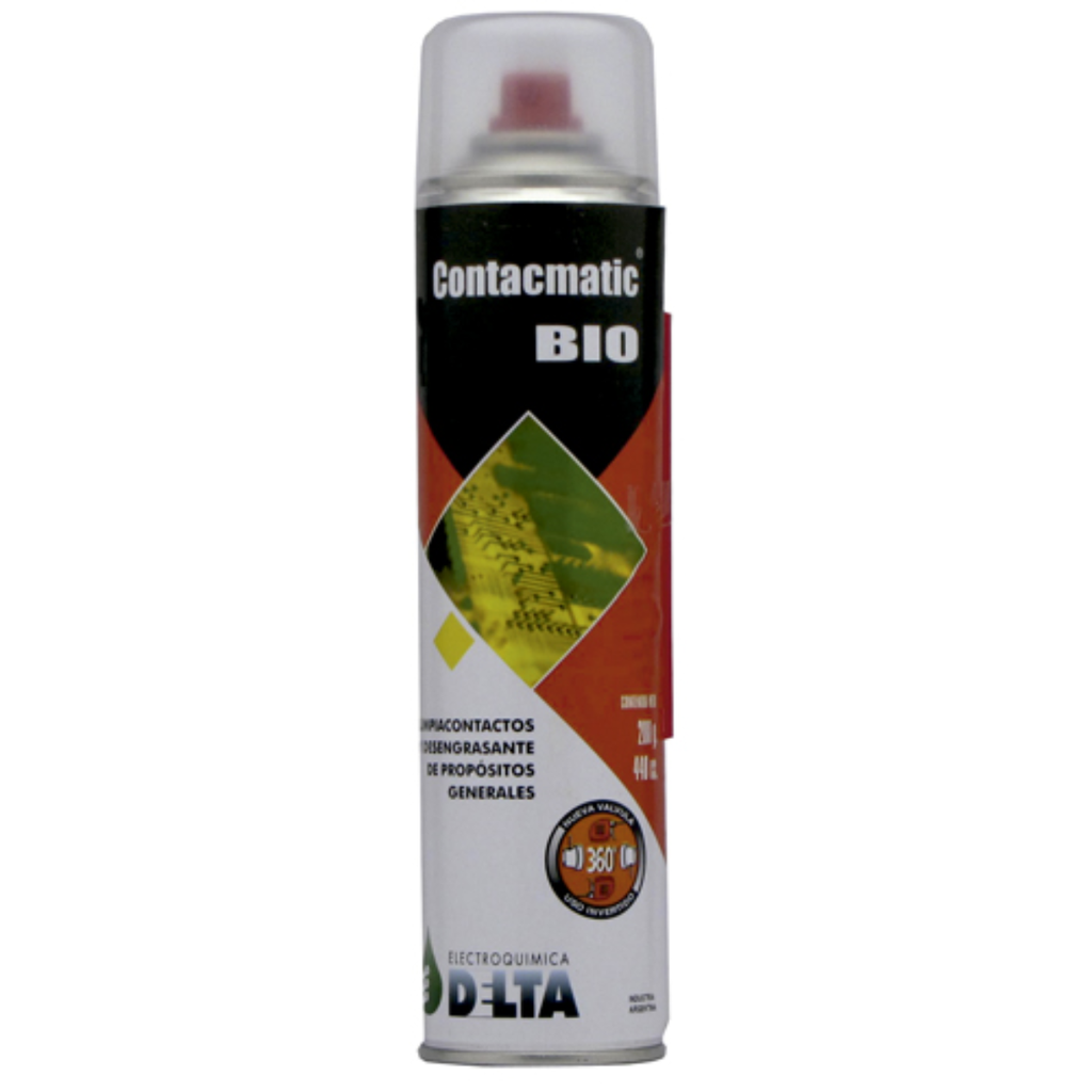 Contacmatic BIO, limpiacontactos de propósitos generales 230cc / 145g