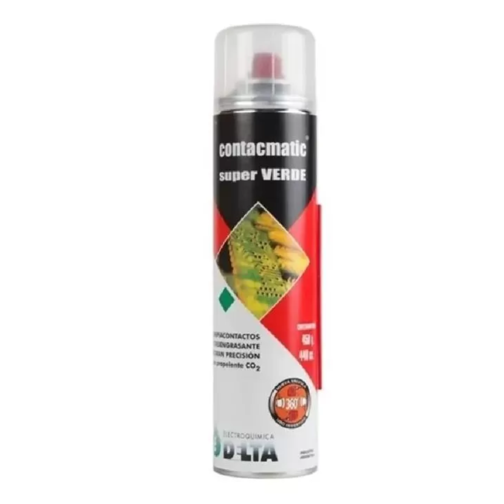 Contacmatic Super Verde, con propelente CO2  440cc / 450g 