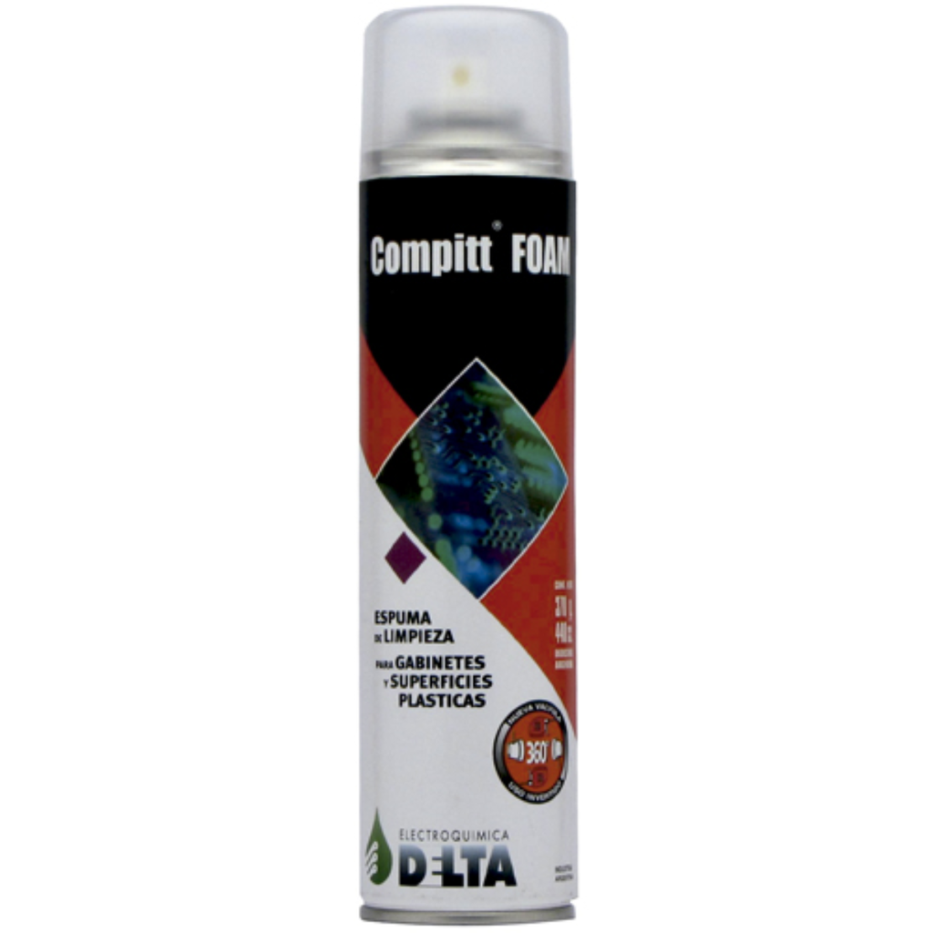 Compitt Foam, espuma limpiadora fórmula prehumectada 440cc / 370g