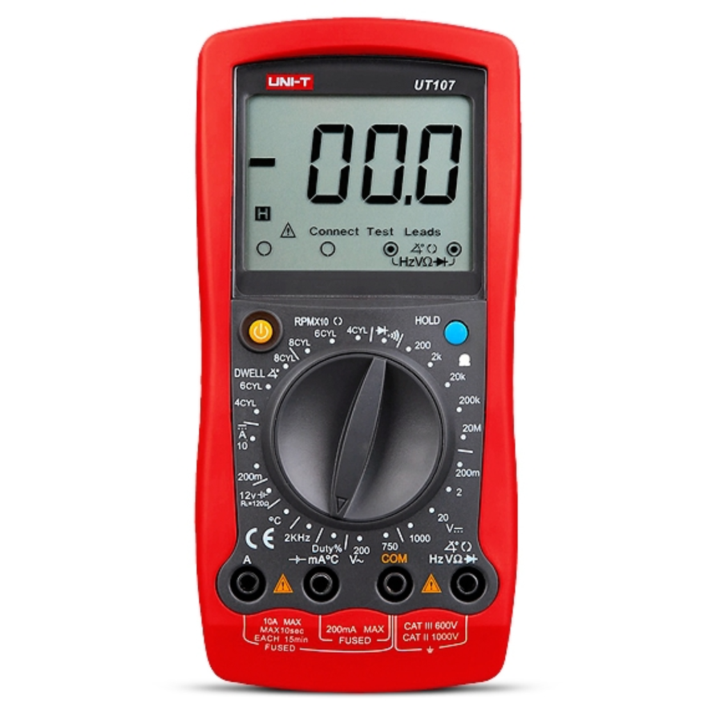 TESTER UNI-T UT-107 ESPECIAL PARA EL AUTOMOTOR  096-1062