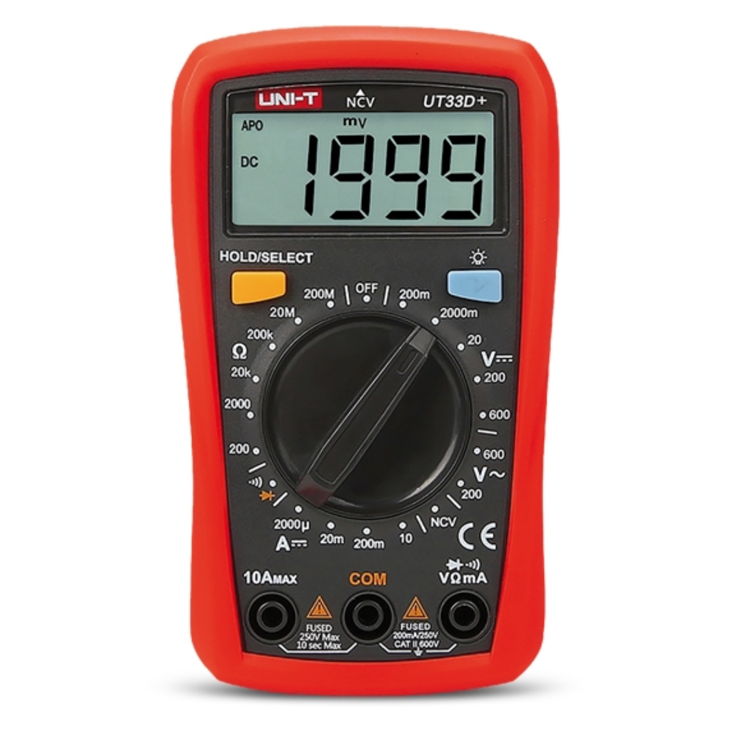 TESTER DIGITAL UNI-T UT33D+