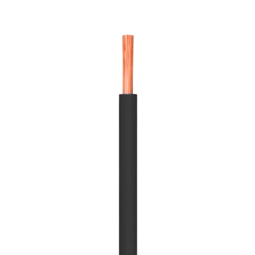 IRAM UNIPOLAR ROLLO 1 X  1.50 MM NEGRO