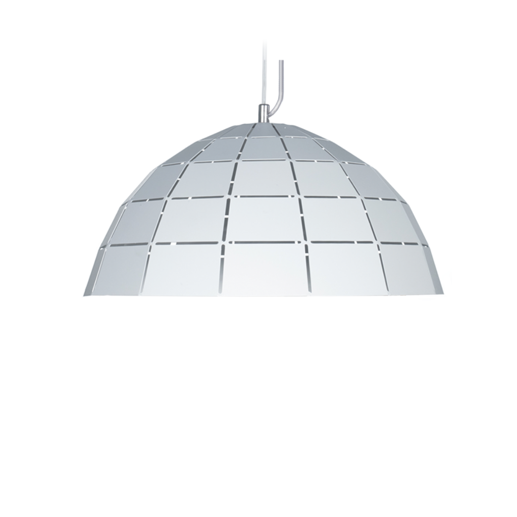 Colgante "MALAGA" (Ø 400 mm.) BLANCO TEXTURADO