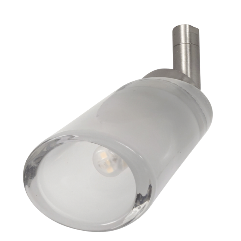 Spot cabezal "IBIZA" 1 x G9 "OVALETO" ACERO