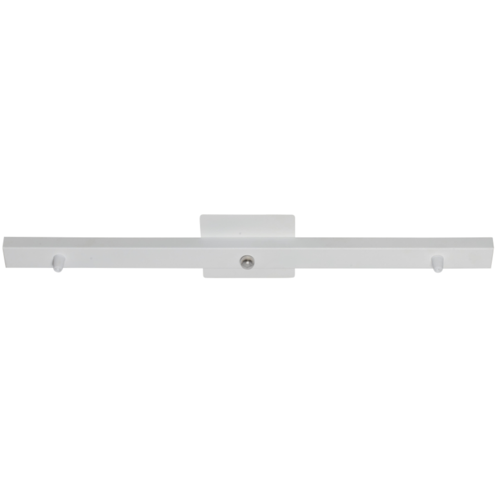 Regleta p/colgante de 2 luces s/cable(586x35x17mm) BLANCO TEXTURADO