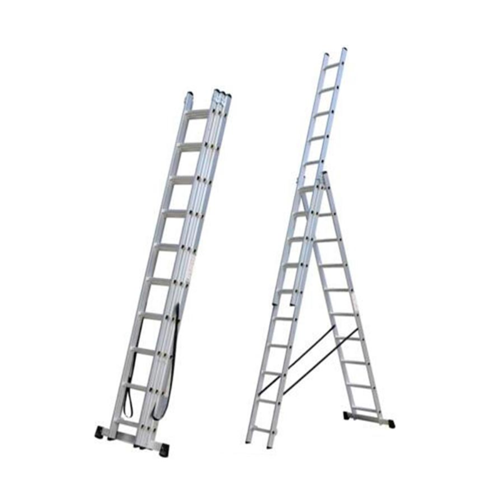 Escalera Extensible 3 tramos 6,51 Mts 10 esc.