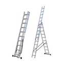 Escalera Extensible 3 tramos 6,51 Mts 10 esc.