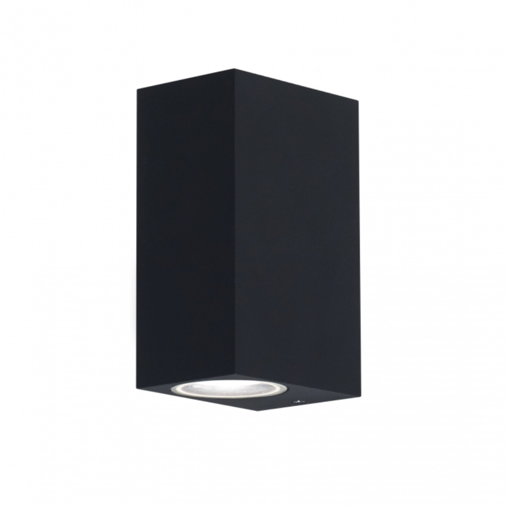 Bidireccional NICO para aplicar en pared apto para intemperie. Cuerpo construido en Aluminio Inyectado