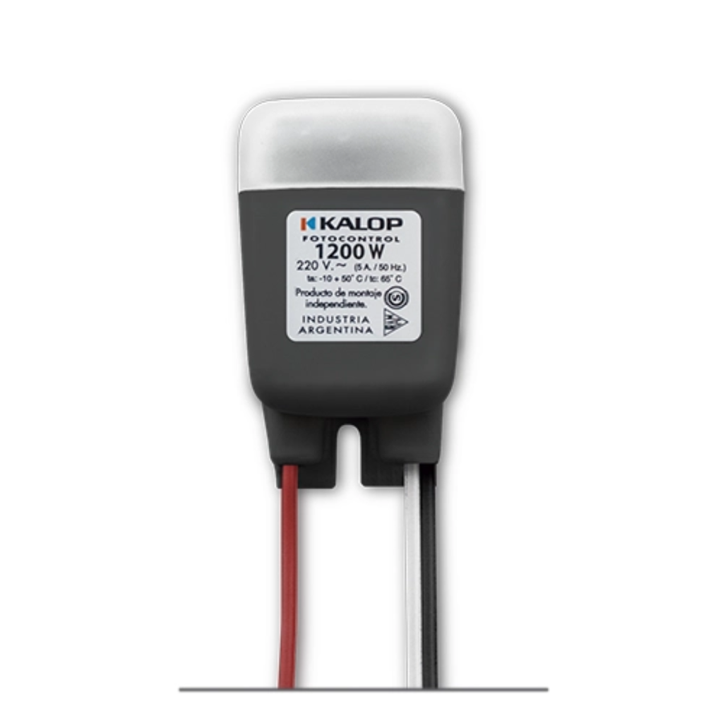 Fotocontrol 3 Cables 1200W 220V.