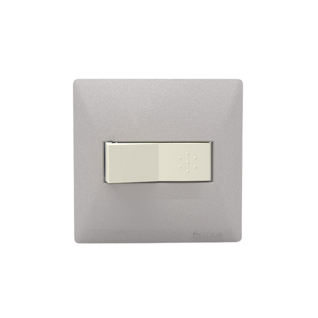 TAPA MIGNON 1 MODULO SIGLO XXII ALUMINIO