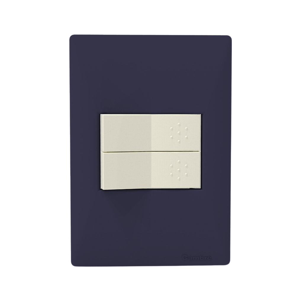 TAPA 2 MODULOS SIGLO XXII AZUL