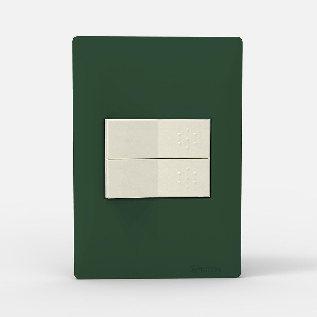 TAPA 2 MODULOS SIGLO XXII VERDE