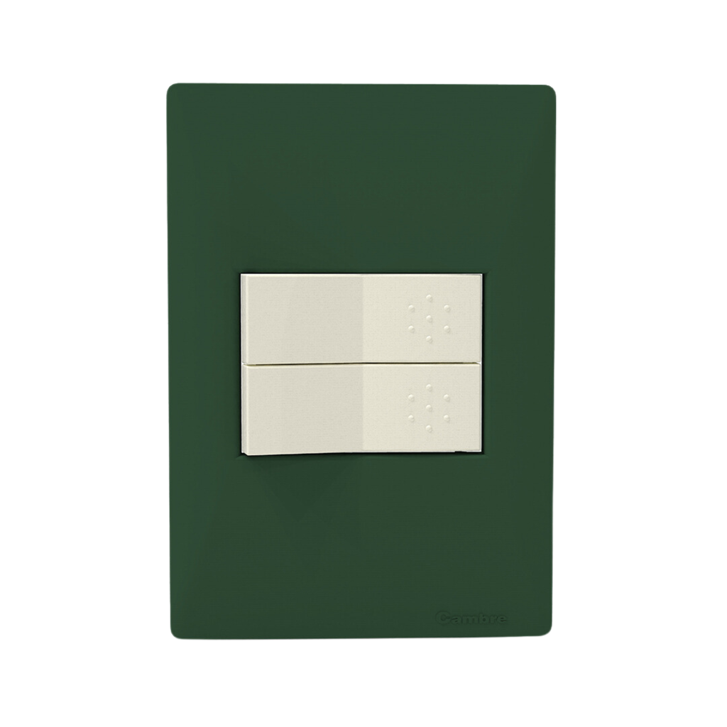 TAPA 2 MODULOS SIGLO XXII VERDE