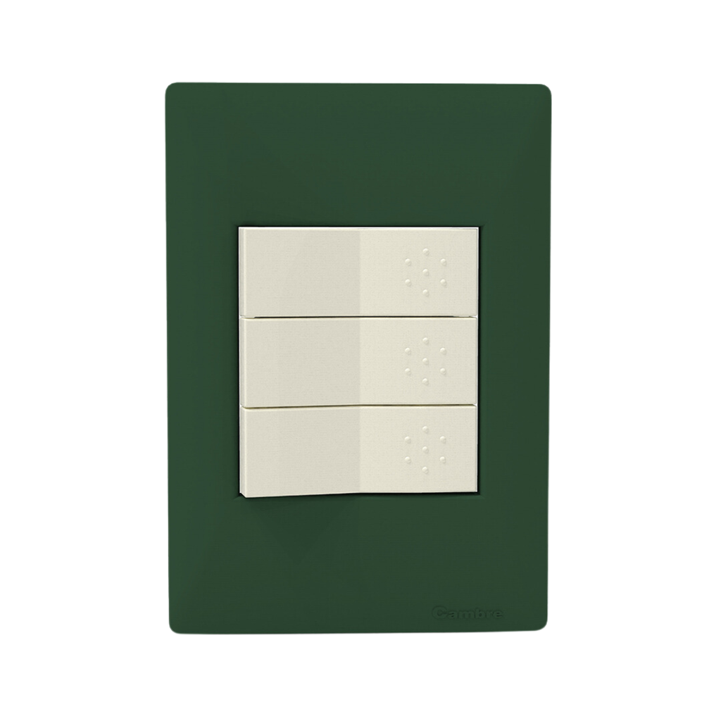 TAPA 3 MODULOS SIGLO XXII VERDE