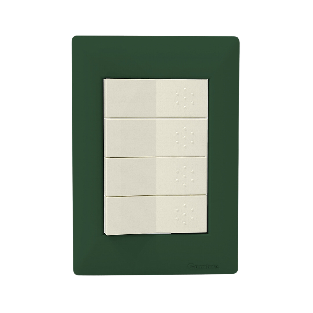 TAPA 4 MODULOS SIGLO XXII VERDE