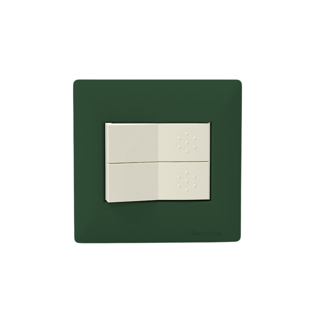 TAPA MIGNON 2 MODULOS SIGLO XXII VERDE