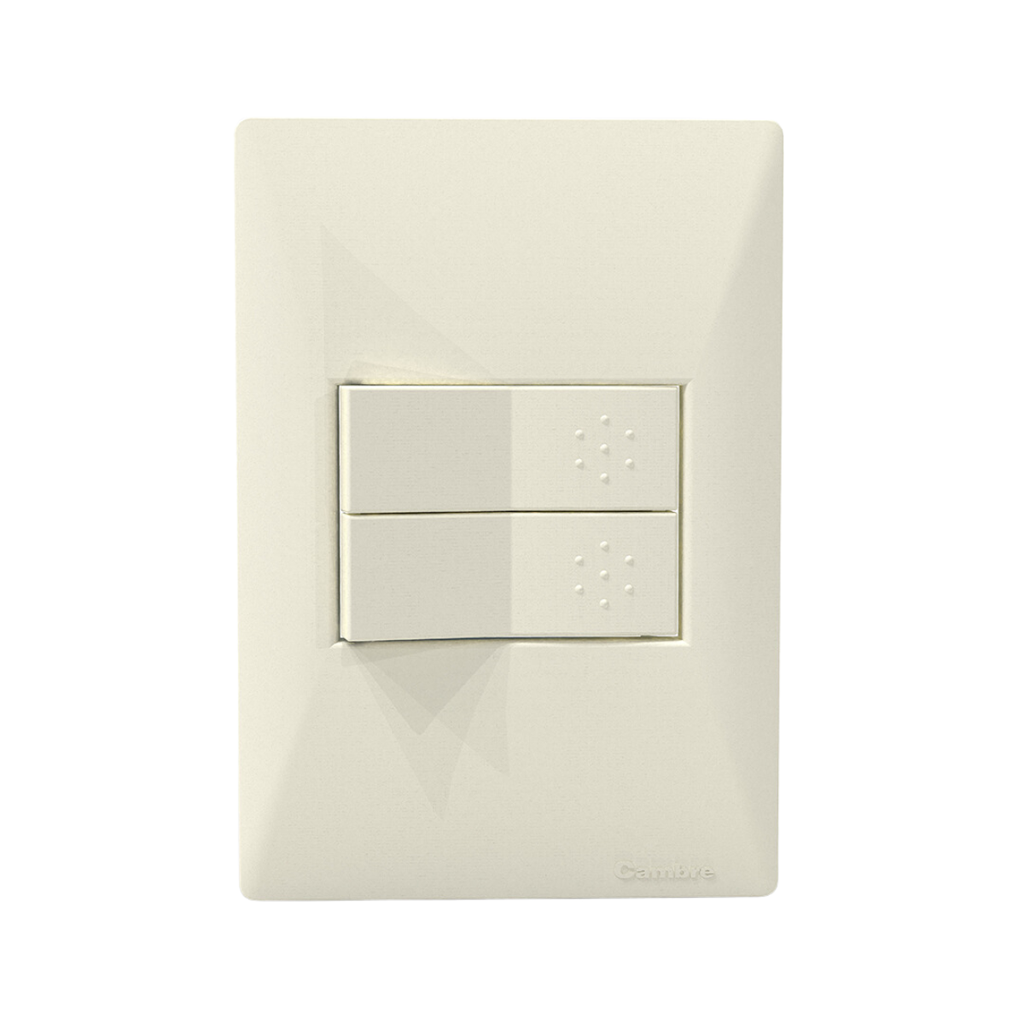 TAPA 2 MODULOS SIGLO XXII BLANCA