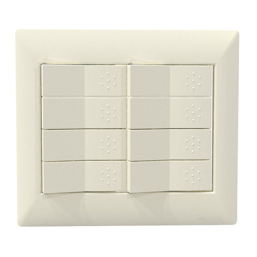 TAPA 8 MODULOS SIGLO XXII BLANCA