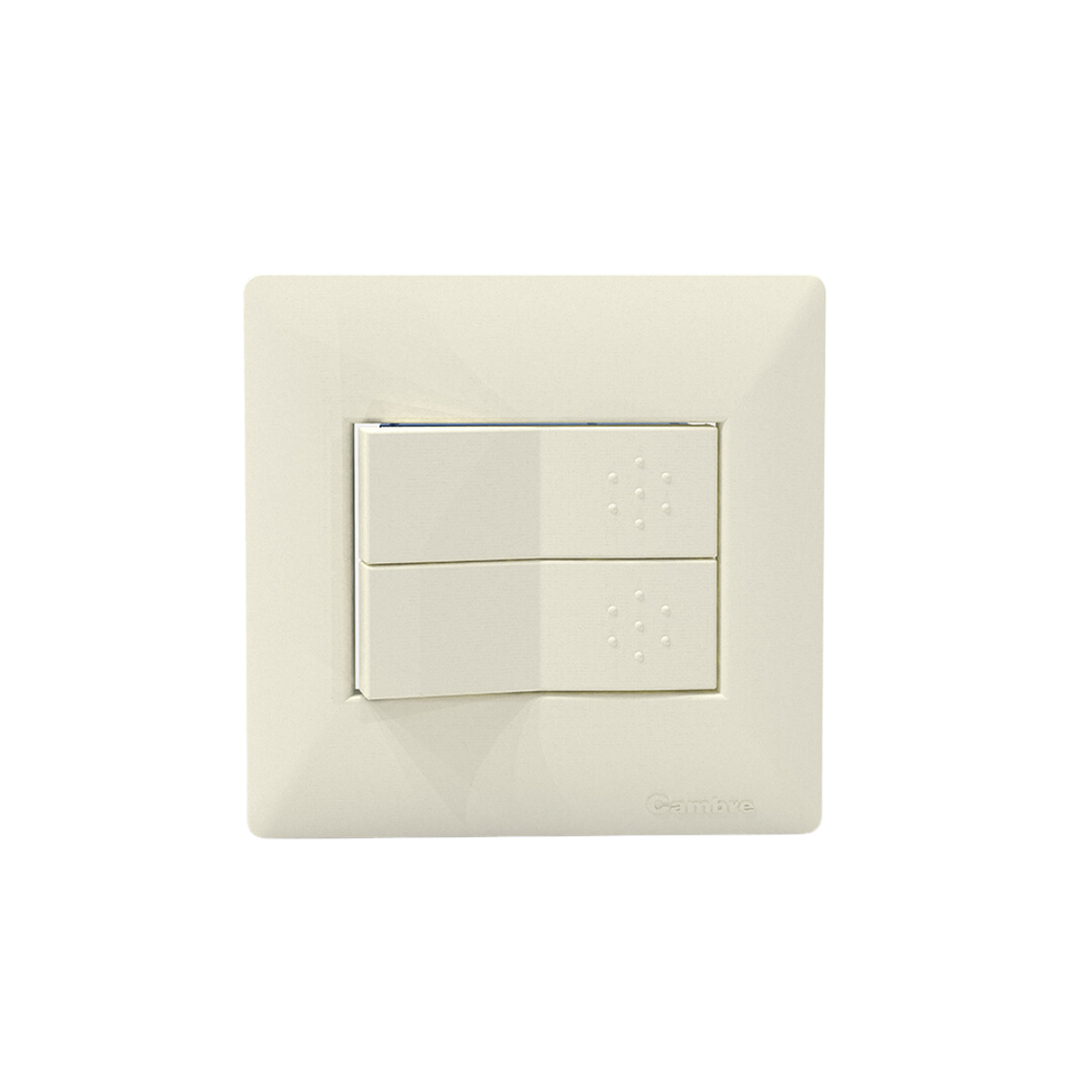 TAPA MIGNON 2 MODULOS SIGLO XXII BLANCA