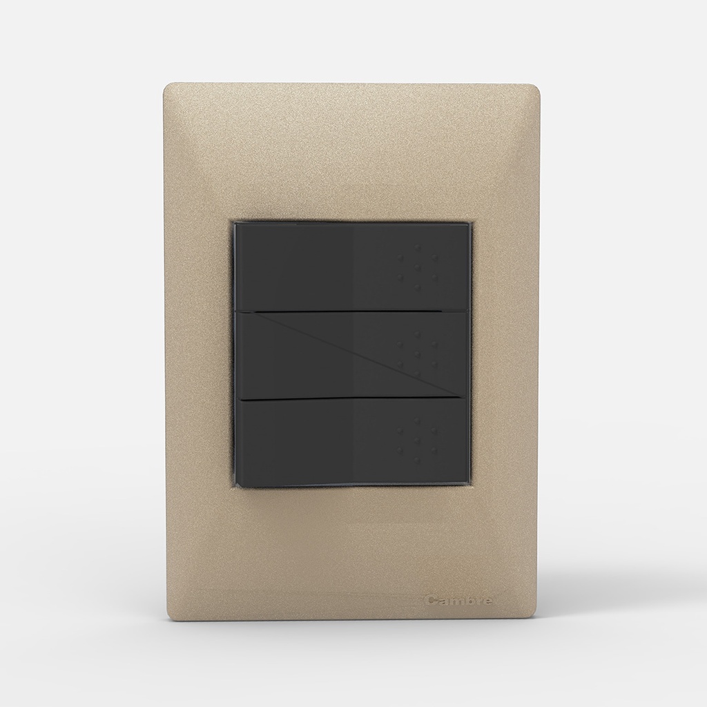 TAPA 3 MODULOS SIGLO XXII CHAMPAGNE