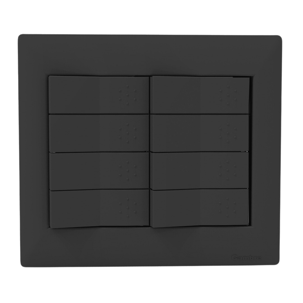 TAPA 8 MODULOS SIGLO XXII GRIS