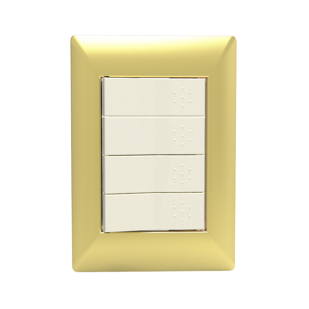 TAPA 4 MODULOS SIGLO XXII ORO