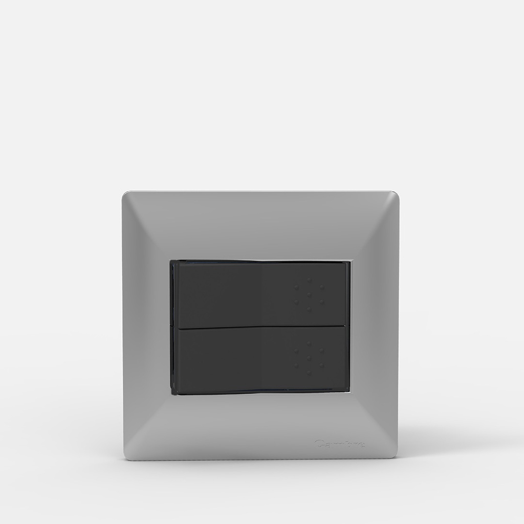 TAPA MIGNON 2 MODULOS SIGLO XXII PLATA