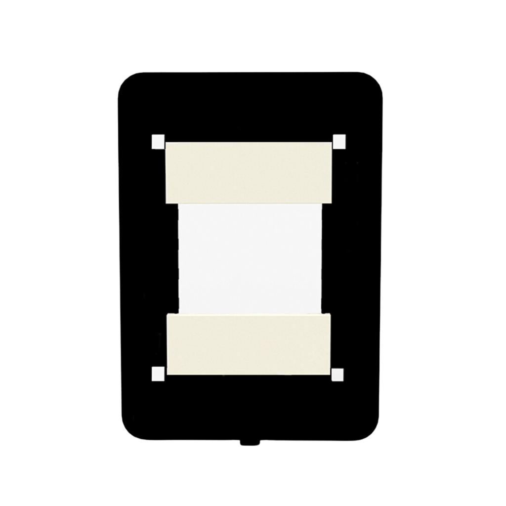 BASTIDOR MIGNON PARA TAPA BAUHAUS C/TAPON BLANCO