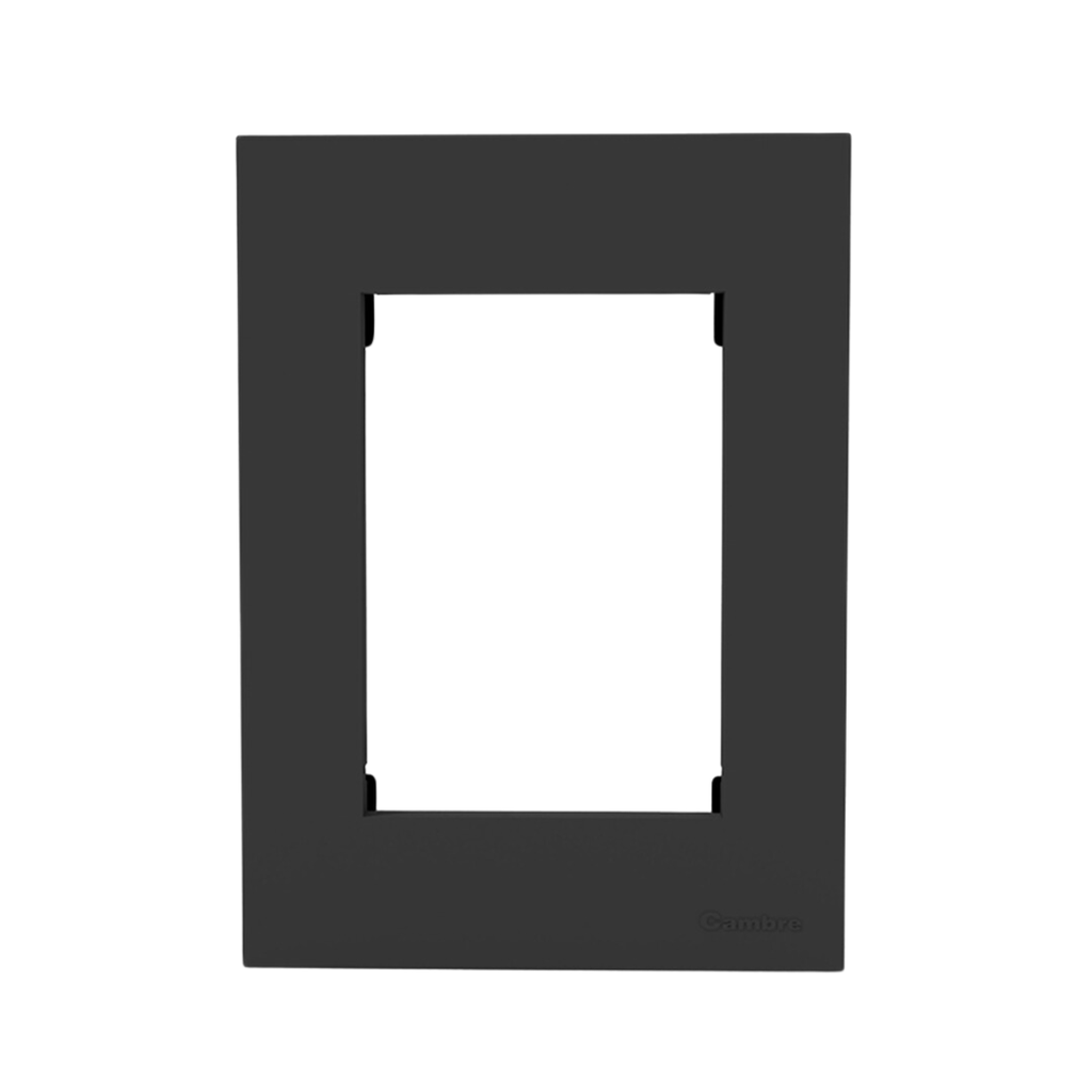 TAPA Y DISTANCIADOR BAUHAUS GRIS SIN RIBETE