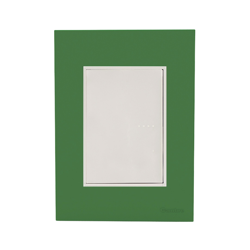 TAPA Y DISTANCIADOR BAUHAUS VERDE