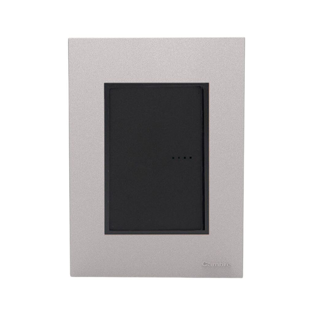 TAPA Y DISTANCIADOR BAUHAUS ALUMINIZADA