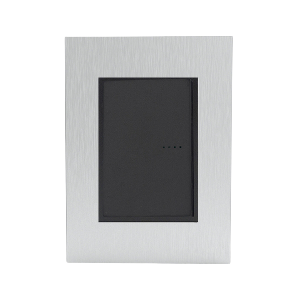 TAPA Y DISTANCIADOR BAUHAUS ALUMINIO