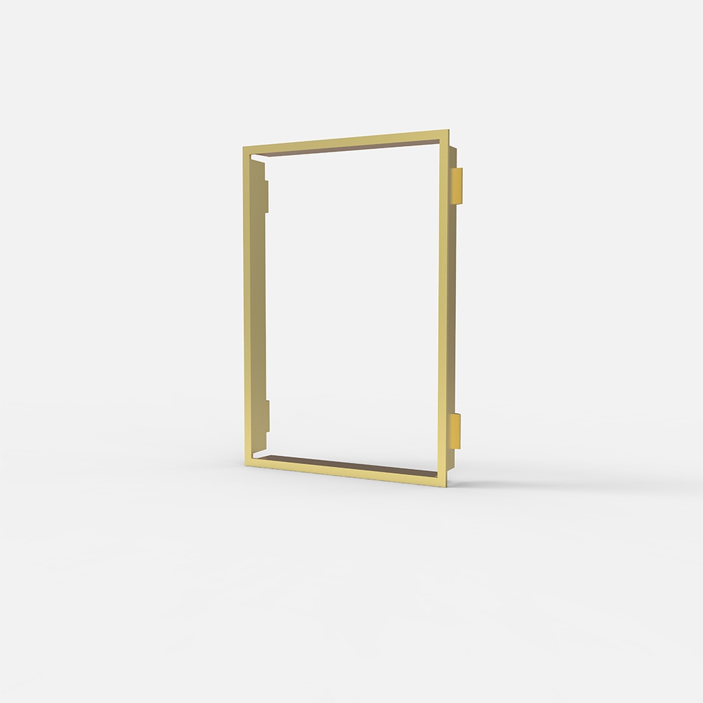 RIBETE DE TERMINACION BAUHAUS ORO